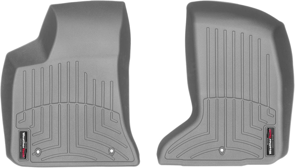WeatherTech Custom Fit FloorLiners for Dodge Challenger, 300, Charger - 1st Row (464251), Grey