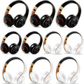 Bluetooth Headphones, Chat- Comfortable Over Ear Stereo Headphsets with Mic, Soft Earmuffs/Foldable/SD/TF, 20H Playtime, Great for Music/OFC/Tour/Gym/Game (10pcs Gold Colors)