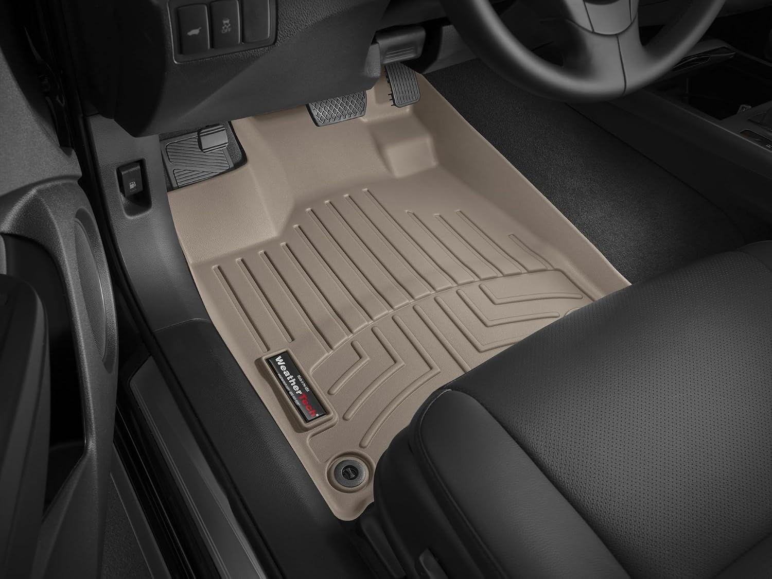 WeatherTech Custom Fit FloorLiners for Acura RDX, RDX, RDX - 1st Row (454711), Tan