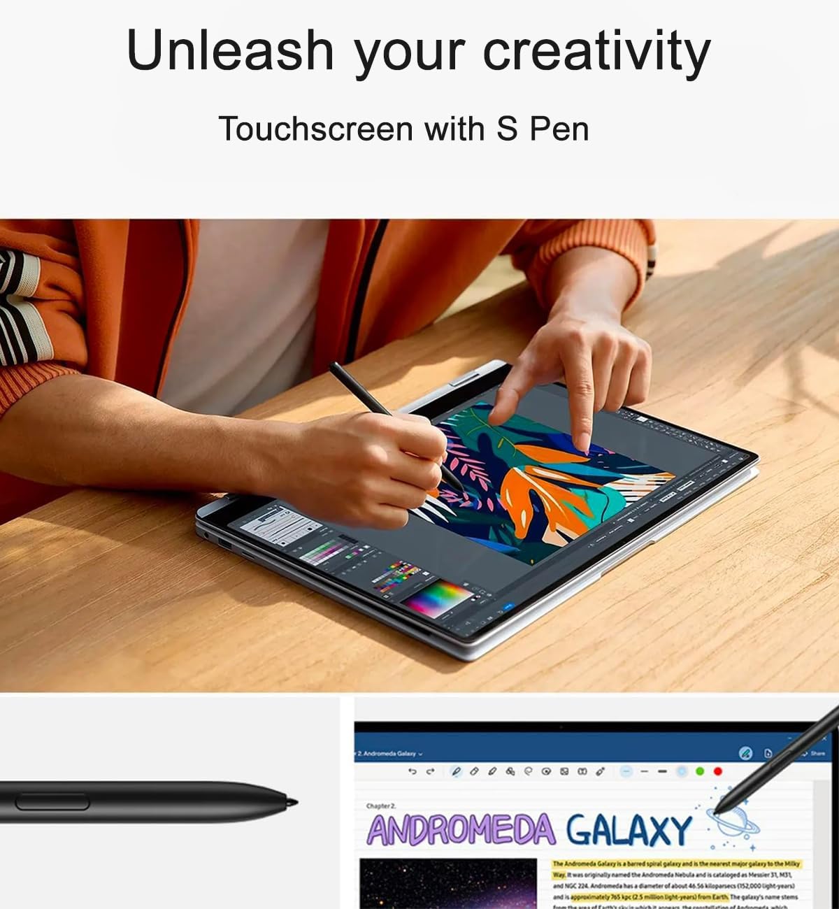 Samsung Galaxy Book Pro 360 2-in-1 Laptop w/ S Pen (15.6' FHD AMOLED Touchscreen, Intel 12-Core i7-1260P, 16GB RAM, 1TB SSD) for Professionals, Fingerprint, Backlit, Wi-Fi 6E, Win 11 Pro, NP950QED