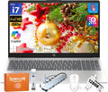 HP 2025 Touchscreen Laptop for Business Student, Intel 10-Core i7-1355U, 15.6'' FHD IPS Display, 64GB RAM, 2TB SSD, Windows 11 Pro, Copilot AI, Wi-Fi 6, Backlit Keyboard, Fast Charge, w/Accessories