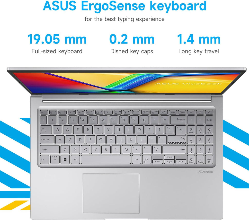 ASUS Vivobook 15.6' Business Laptop, FHD Touchscreen, Intel 10-Core i7, 40GB RAM, 2TB SSD, Backlit KB, HDMI, Win11Pro, Bundle with PCO Notebook Folding Radiator, Laptop Cooler