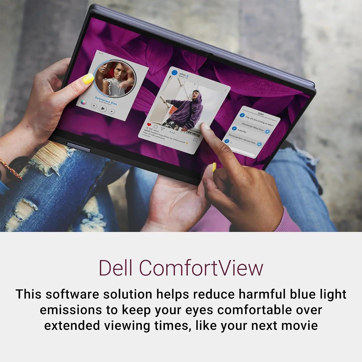 Dell Inspiron 14 2-in-1 Touchscreen Laptop, AMD R5 8640HS (Up to 4.9 GHz), 14 Inch IPS LED Display, Radeon Graphics, 32GB DDR5, 1TB SSD, Fingerprint, Windows 11 Pro, Midnight Blue