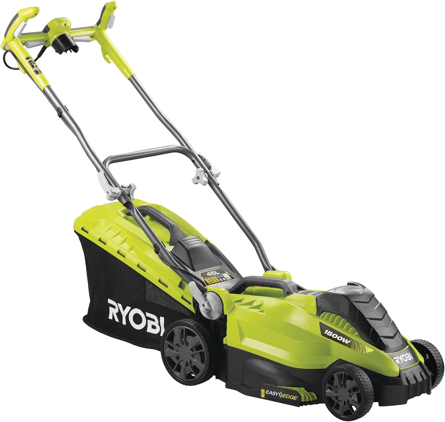 Ryobi 5133002345 RLM15E36H 1500W Electric Lawnmower 36cm Cutting Width, 1500 W