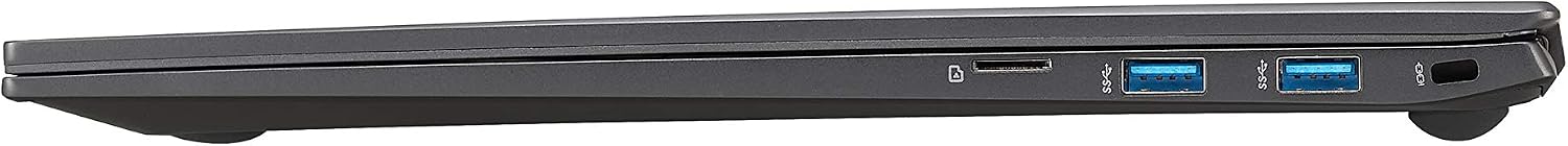 LG gram 16Z90P Laptop 16' Ultra-Lightweight, (2560 x 1600), Intel Evo 11th gen CORE i7, 16GB RAM, 256GB SSD, Windows 11 Home, 22 Hour Battery, Alexa Built-in, 2X USB-C, HDMI, USB-A - Black