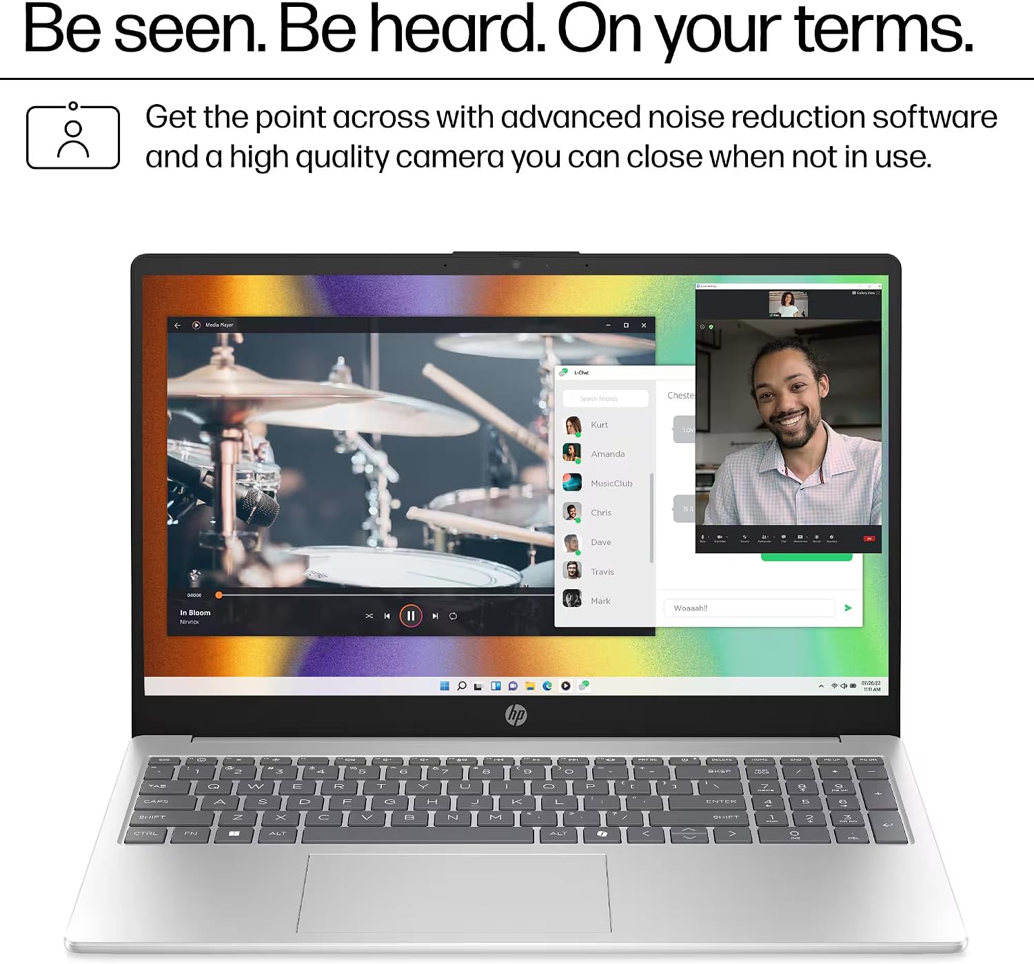 HP 15 Laptop, 15.6' Touchscreen Display, Intel 6-core i3-1315U Processor, 16GB RAM, 1TB PCIe SSD, Windows 11Pro, Wi-Fi, HDMI, USB-C, Hub and Mouse, Lightweight Student Business Laptop