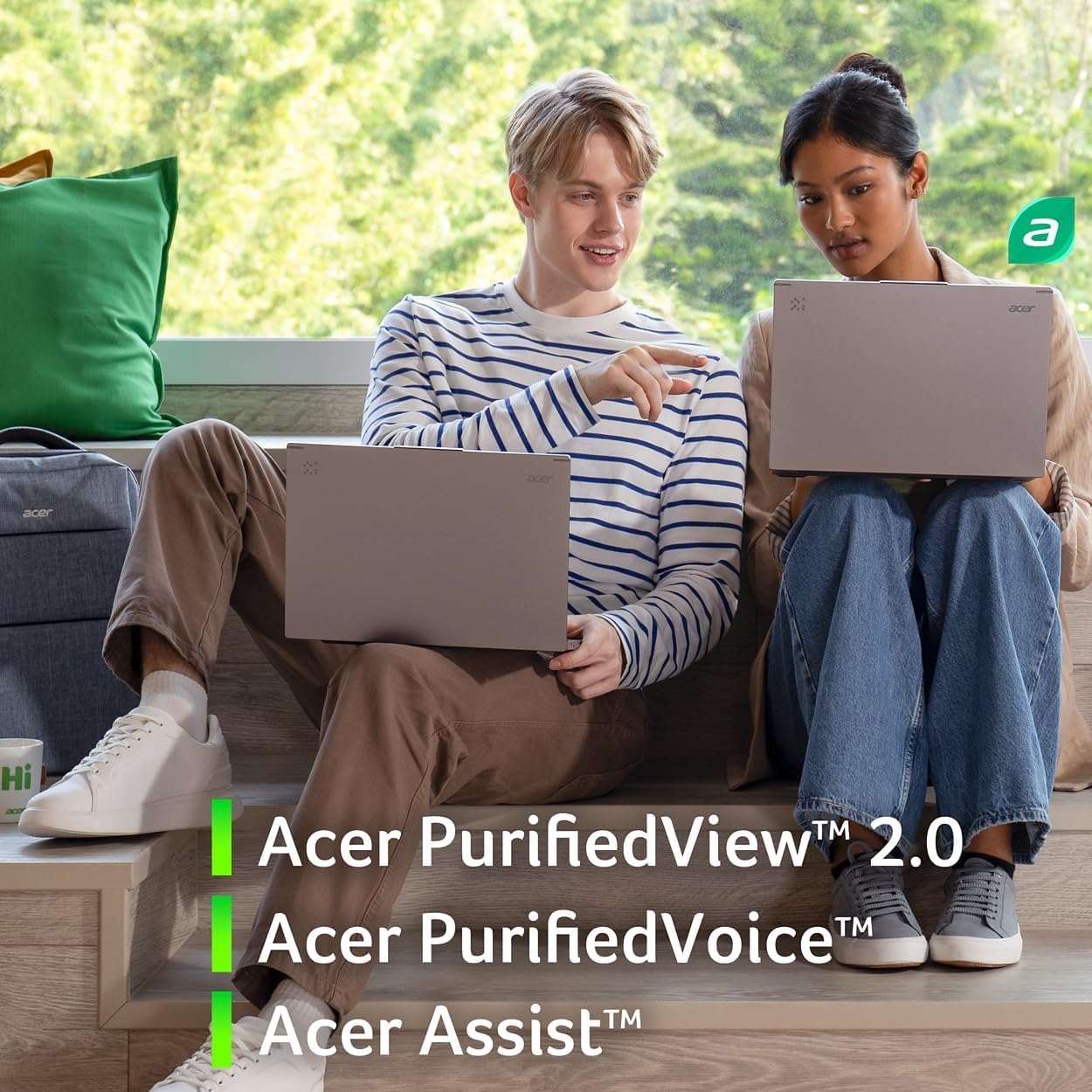 acer Aspire 14' AI Copilot+ PC WUXGA Touchscreen Laptop, Intel 8-core Ultra 9 288V (Up to 48 Tops), Intel ARC 140V, 32GB LPDDR5X, 1TB SSD, Wi-Fi 6E, FHD Webcam, W/128GB PSD&Stylus, Win11 Home