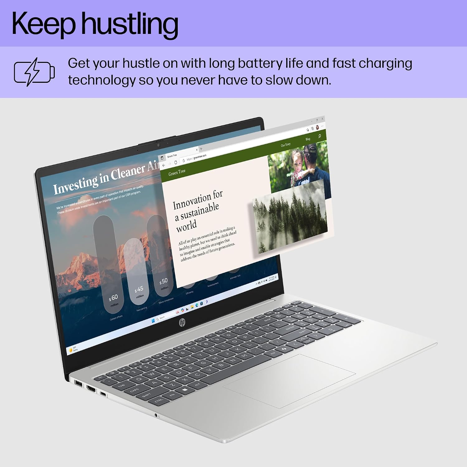 HP 15.6' FHD Touchscreen Laptop for College Student & Business, AMD Ryzen 7 7730U 8-Core(Beat i7-1355U), 32 GB RAM, 1 TB SSD, AMD Radeon Graphics, Long Battery Life, WiFi 6, Copilot, Windows 11 Pro