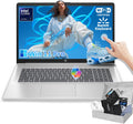 HP 17inch Touchscreen Business Laptop - Intel 12-Core Ultra 7 255U(up to 5.2 GHz), 64GB DDR5, 2TB SSD, Copilot AI, 12 NPU Tops, 17.3' Anti-Glare HD+, Backlit KB, Windows 11 Pro, w/Accessory