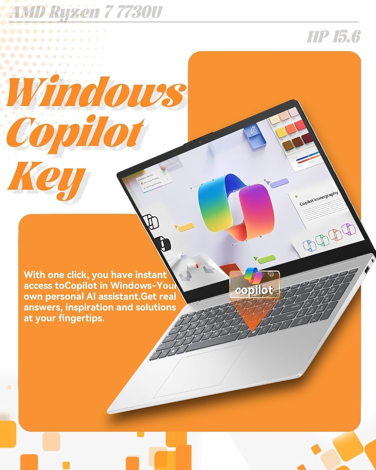 HP New 15.6' FHD Touchscreen Laptop 2025/2026 Model, Powerful 13th-Gen Intel Core i3 CPU (8-Core), 16GB RAM, 1TB SSD, USB-C, HDMI, Windows 11, Microsoft Office, Moonlight Blue, w/WOWPC USB