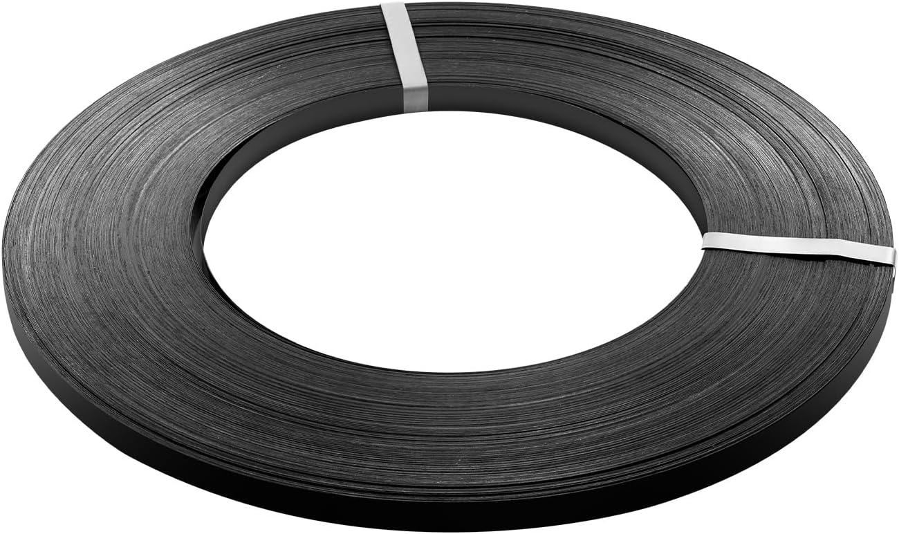 VEVOR Steel Strapping Coil, 3/4 in x 0.02 in x 1640 ft, Metal Strapping Banding Roll Withstands Harsh Environment, 1700 lbs Break Strength, Heavy Duty Banding Pallet Strap Coil for Pallet Packing