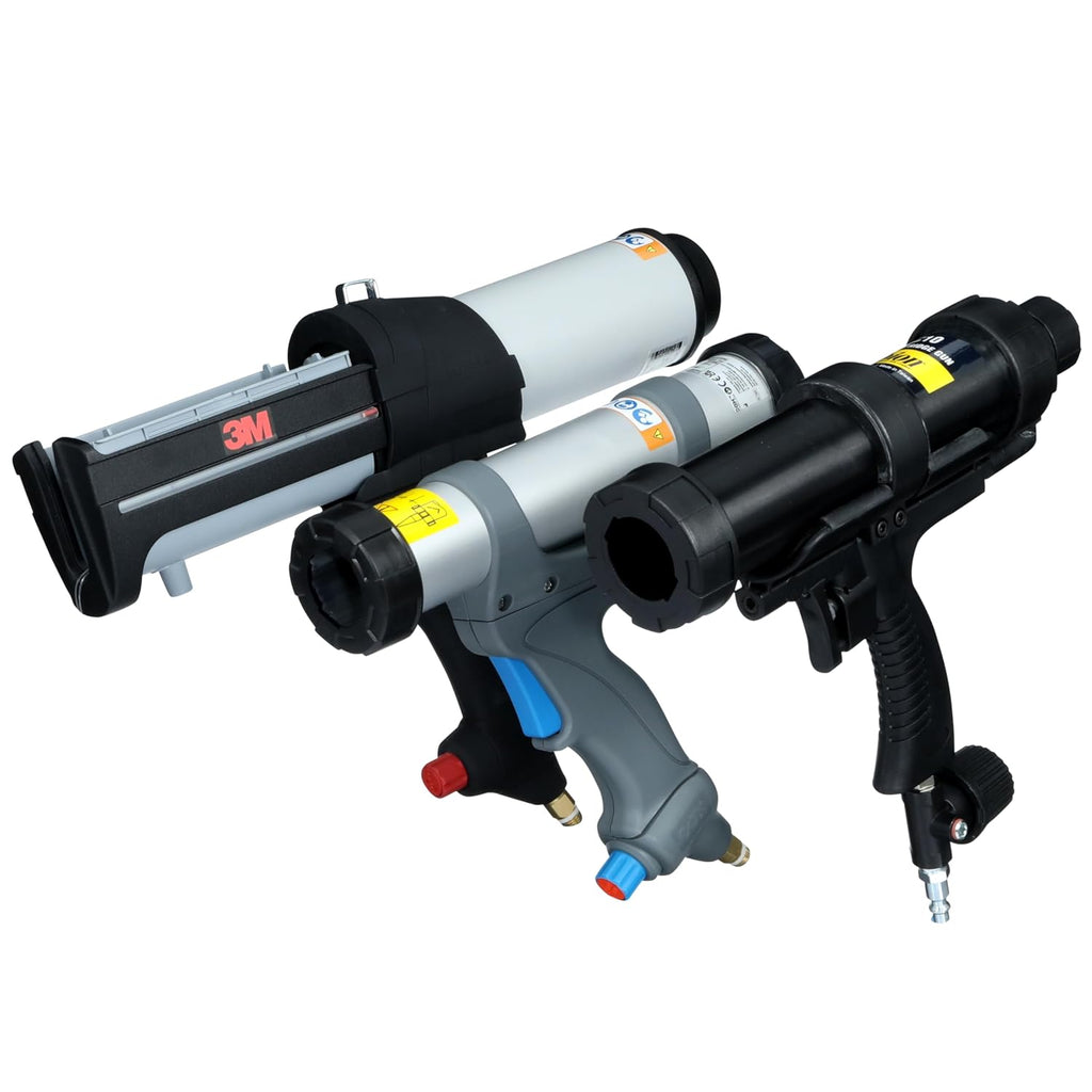 3M Single Cartridge Applicator Gun with Regulator, 39000, Pneumatic Applicator, Smooth Dispensing for Automotive Seam Sealing