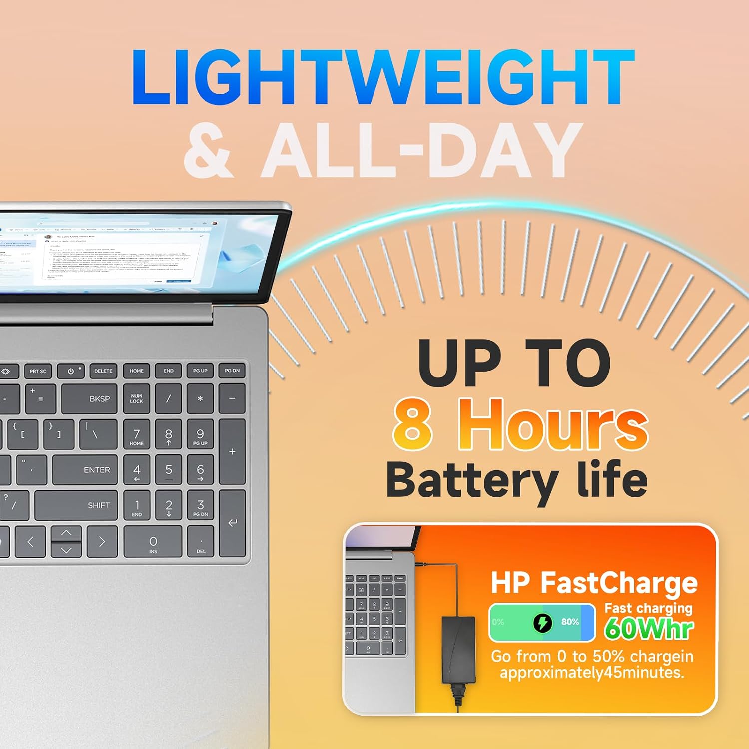 HP 17-inch Laptop Computer for Business & Student - AMD Ryzen 5 7430U(Up to 4.3GHz), 32GB RAM, 1TB SSD, 17.3' FHD IPS Anti-Glare Display, Wi-Fi 6, BT 5.4, Win 11 Pro, w/Redragon Accessories