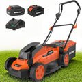 Maxlander Lawn Mowers/4.0 Ah Battery, 13 Inch Electric Lawn Mower Cordless, 20V 2-in-1 Battery Powered Lawn Mower with Brushless Motor, 5-Position Height Adjustment, Battery and Charger Included