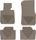 WeatherTech All-Weather Floor Mats for BMW 328i, 330e, 330i - 1st & 2nd Row (W267TN-W268TN), Tan