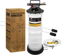EWK 13.5L Heavy Duty Pneumatic Oil Extractor/Dispenser Pump, Fluid Vacuum Evacuator with Reinforced Tank, Oil Change Pump for Automotive Large Engines