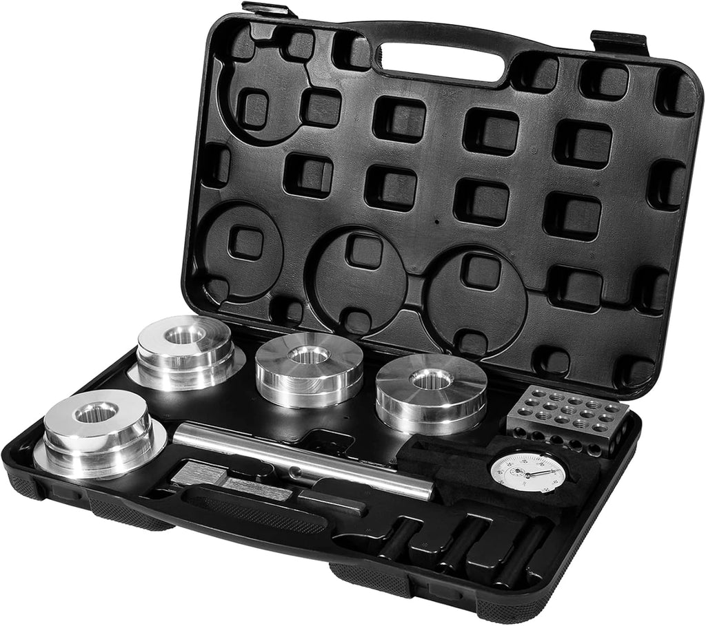 11001 Differential Pinion Depth Checker Kit Gauge Tool Compatible with Ford 7.5' 8' 8.8' 9', GM 10-14 Bolts, Compatible with Chrysler, Dana 30-80 and Most Differentials