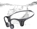 mojawa Run Plus Bone Conduction Headphones, Open-Ear Bluetooth Headphones, 32GB MP3 Player, IP68 Waterproof Swimming Earbuds, Deep Bass, Secure Fit for Running, Gym and Daily Use, Black