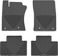 WeatherTech All-Weather Floor Mats for Toyota 4Runner 1st & 2nd Row (WTCB307136), Black