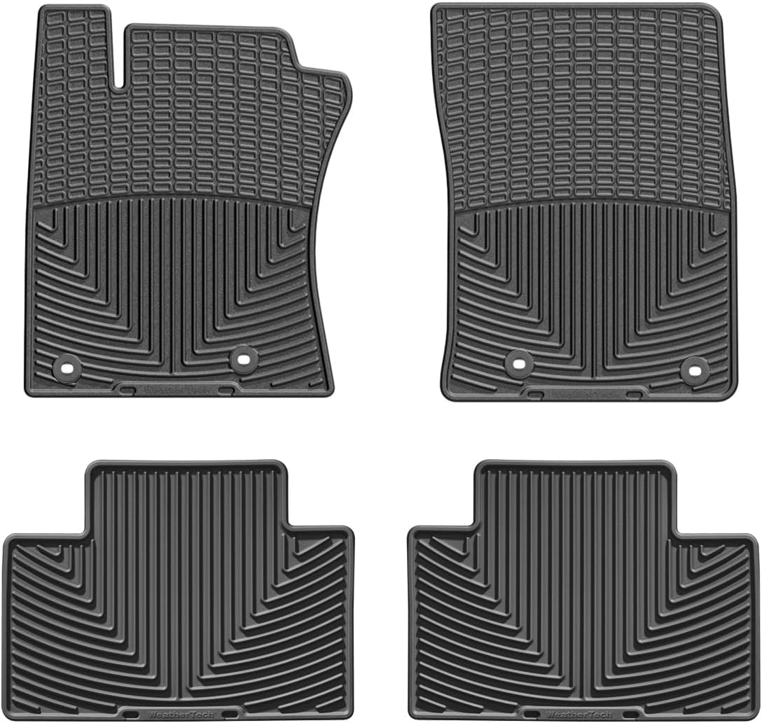 WeatherTech All-Weather Floor Mats for Toyota 4Runner 1st & 2nd Row (WTCB307136), Black