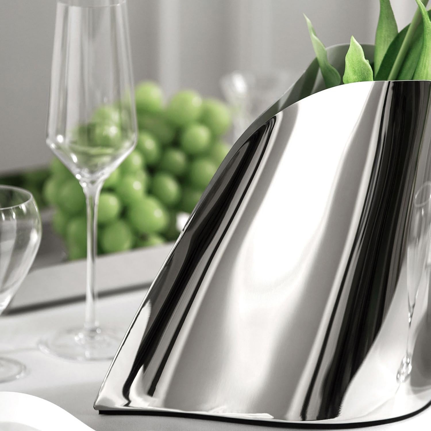 Ice Bucket Ice Bucket for Freezer Stainless Steel Champagne Bucket Ice Bucket, Creative Metal Dining Table Wine Bucket Ice Bucket Red Wine Cocktail Ice Bucket Ice Buckets Party Cooler Drink Cooler