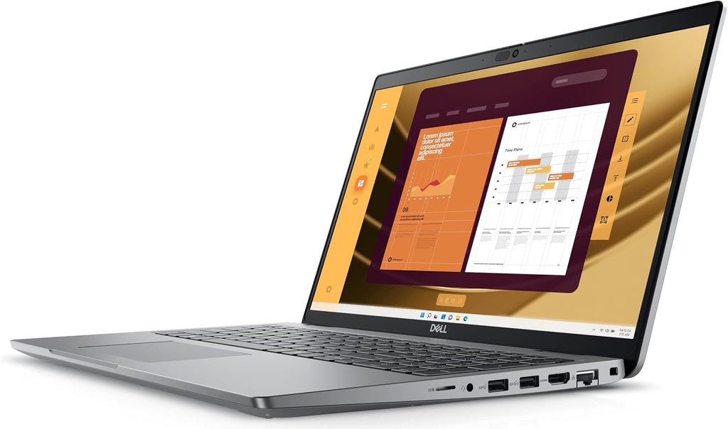 Dell 2025 Latitude 5550 15.6 Inch Business AI Laptop, IPS FHD Display, Ultra 5-125U Processor, 16GB DDR5, 512GB SSD, Graphics, Backlit Keyboard, 2 Thunderbolt 4, WiFi 6E, Bluetooth 5.3, Win11Pro