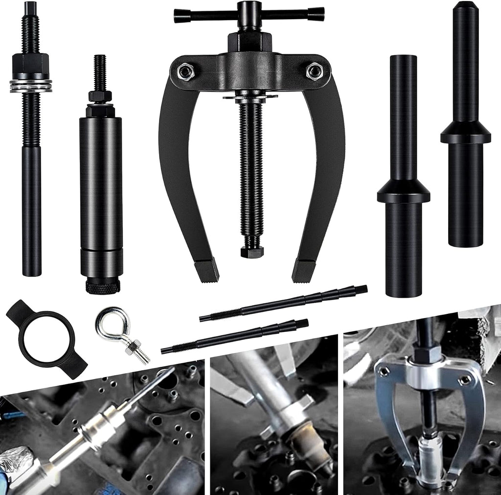 Injector Sleeve Cup Nozzle Tube Remover and Installer Tool Kit Compatible with Volvo D11 D13 D16 FM12 Truck MP7 MP8 MP10 Engines Alternative to OEM 9986174 88800387 88800196