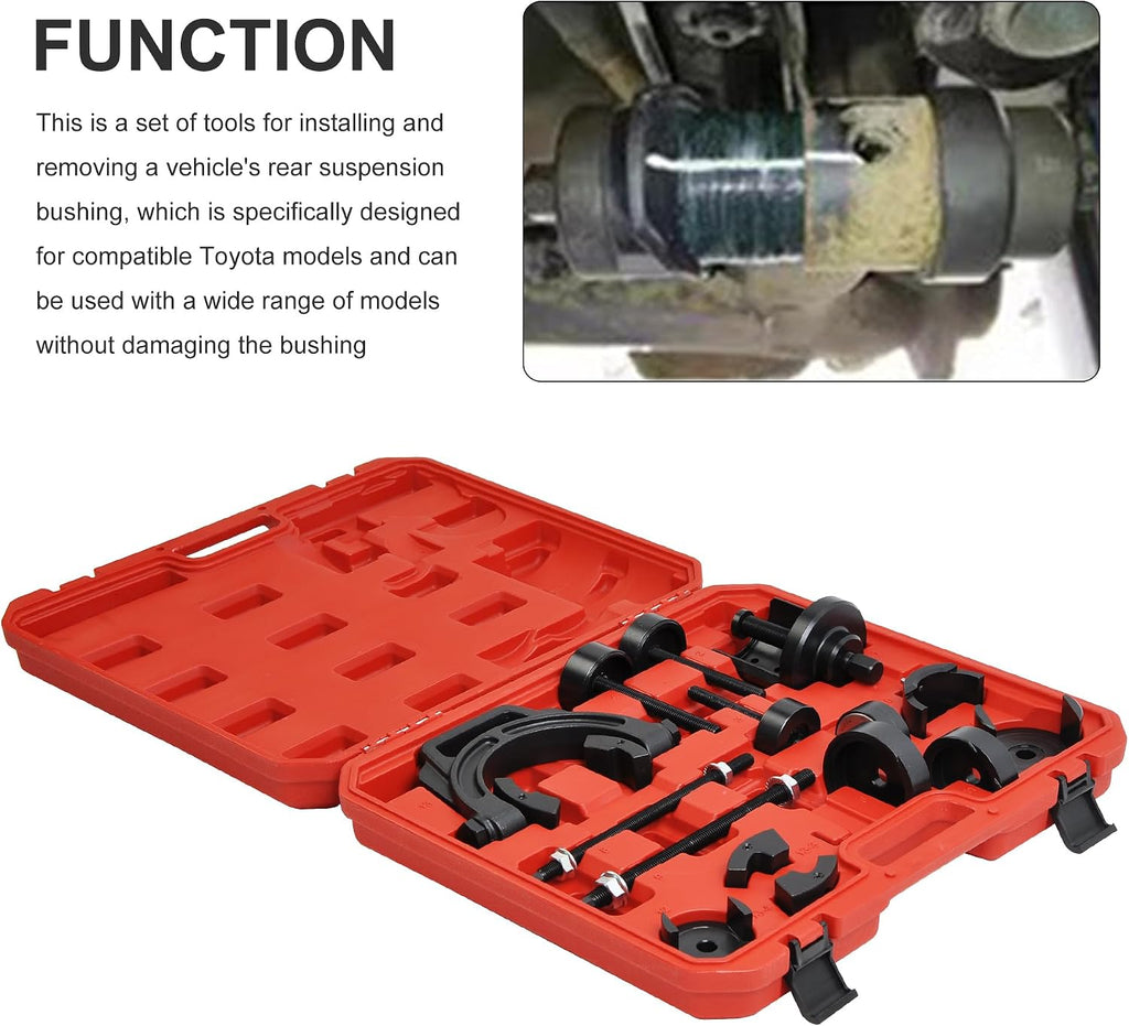 Rear Axle Arm Suspension Bush Remover & Installer Compatible for Toyota Camry & Corolla MPV