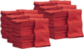 Nabob Wipers Auto Mechanic Shop Towels 500 Pack Bulk Shop Rags 100% Cotton Size 14'x14' Commercial Grade (500 Pack, Red)