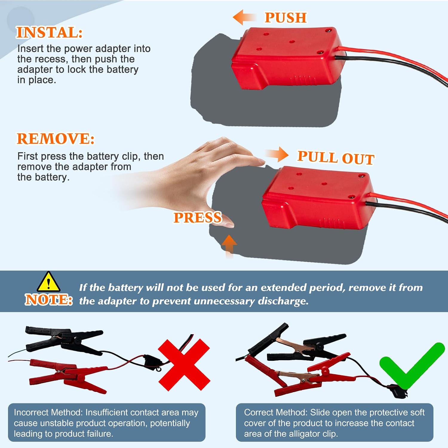 12V/24V 100W Oil Change Pump Set, Fast 1-4L/min Flow Oil Transfer Pump with Red Battery Adapter Compatible with Milwaukee M18 18V Battery, Fluid Transfer for Trucks, Boats, Lawnmowers