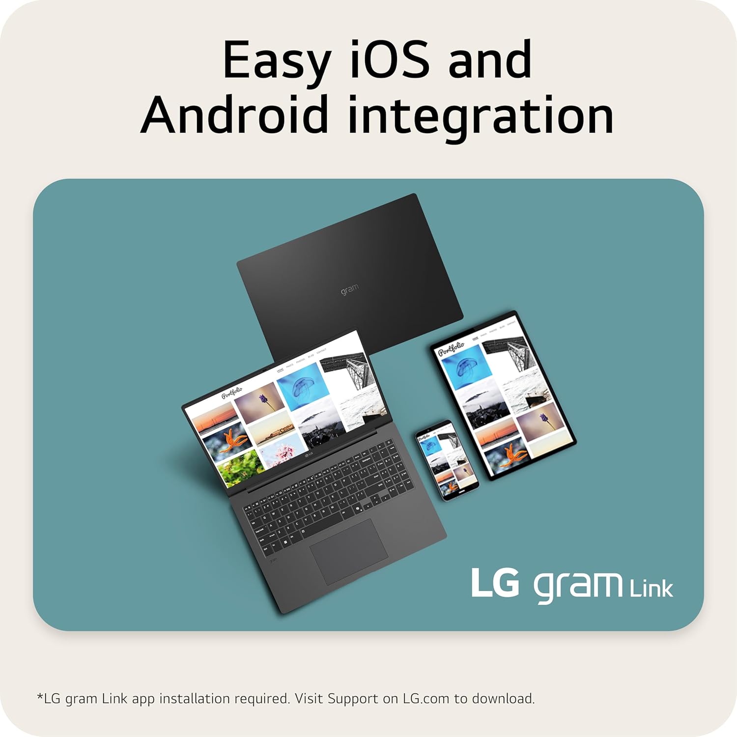 LG gram Pro 2in1 16-inch Lightweight Touchscreen Laptop Computer, Intel Evo Edition Powered by Intel Core Ultra7 255H Processor, Windows 11 Home, 32GB RAM, 2TB SSD - Obsidian Black