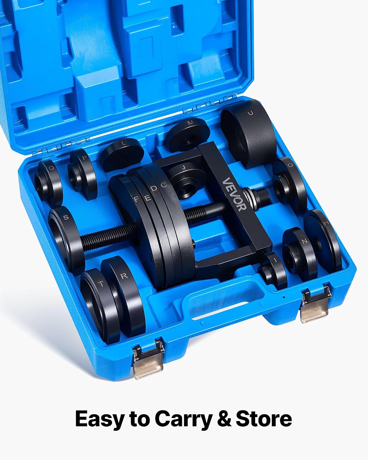 VEVOR Master Wheel Hub & Bearing Remover & Installer Kit, Fits Most Front-Wheel Drive Vehicles, Front Wheel Bearing Removal Tool, Wheel Bearing Installer Kit, Easy Bearing Swaps with No Press Required