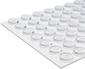 Bumper Specialties Self Adhesive Bumper Feet 0.780' x 0.200' (19.8mm x 5.1mm) Clear Cylindrical Polyurethane Pads for Industrial Surface Protection, 3,360 Pieces per Box, BS41