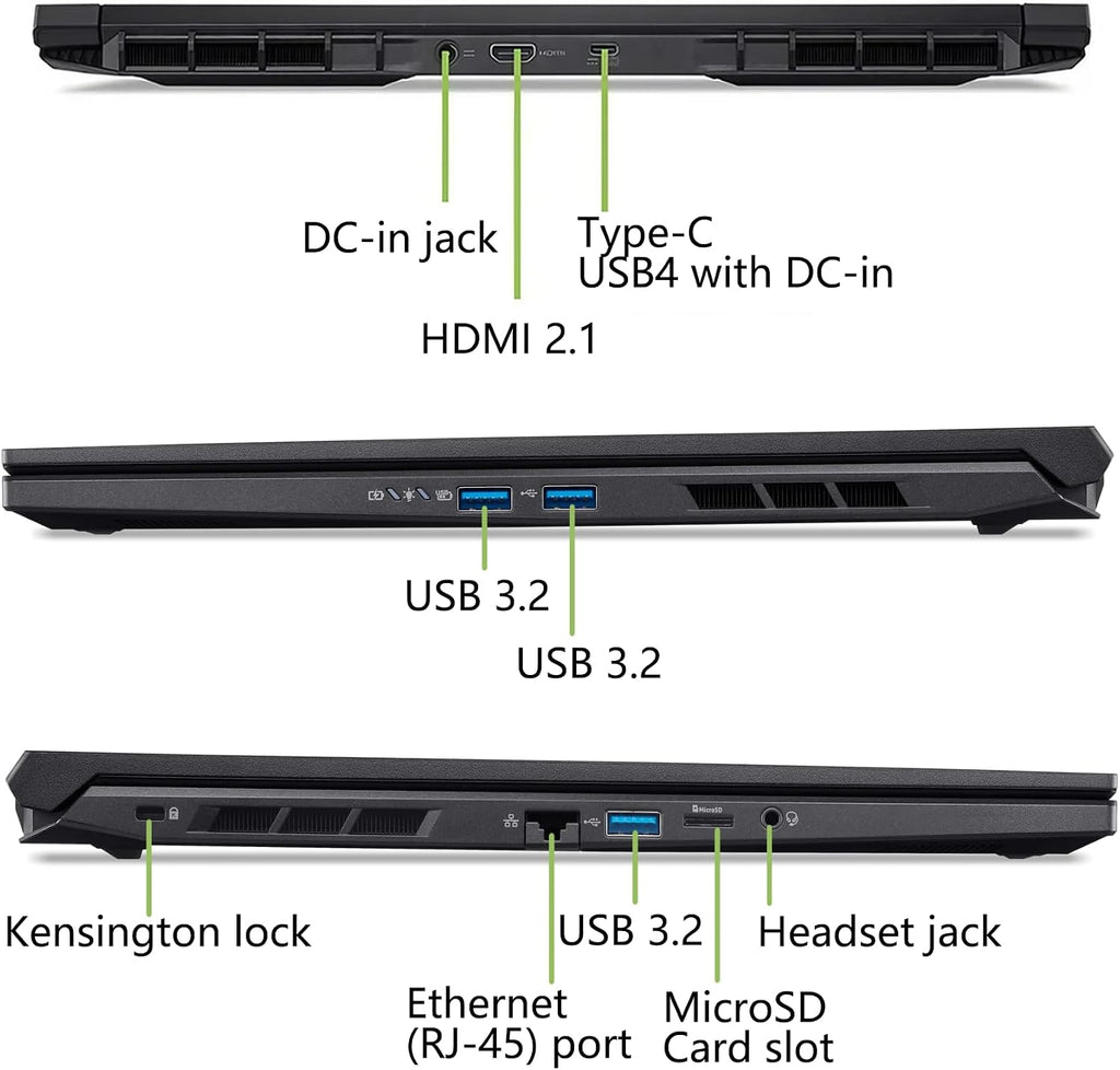 acer Nitro V 16 AI Gaming Laptop | 16' WUXGA IPS 180Hz | AMD 8-Core Ryzen 7 260 | 32GB DDR5 1TB SSD | GeForce RTX 5050 8GB DLSS4 (Up to 440 AI Tops) | Backlit Keyboard Win11 Pro w/DLCA Accessory