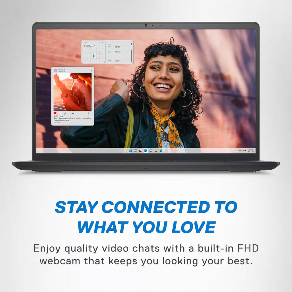Dell Inspiron 15 FHD Touchscreen Laptop, 13th Intel 10-Core i5-1334U, 16GB RAM, 1TB SSD, Windows 11 Pro, Copilot AI, 8-in-1 HUB & Mouse, 15.6' Business & Student Laptop Computer, Carbon Black