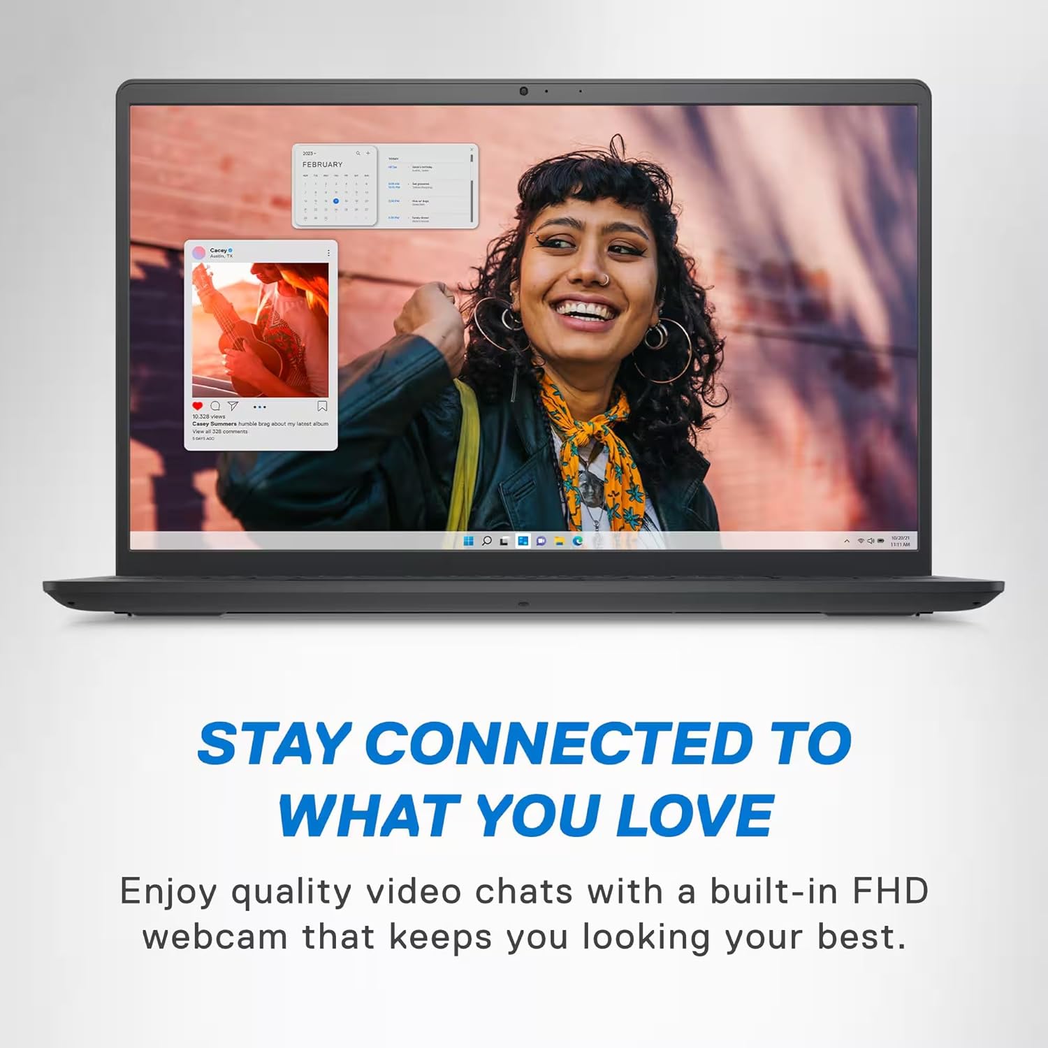 Dell Inspiron 15 FHD Touchscreen Laptop, 13th Intel 10-Core i5-1334U, 16GB RAM, 1TB SSD, Windows 11 Pro, Copilot AI, 8-in-1 HUB & Mouse, 15.6' Business & Student Laptop Computer, Carbon Black