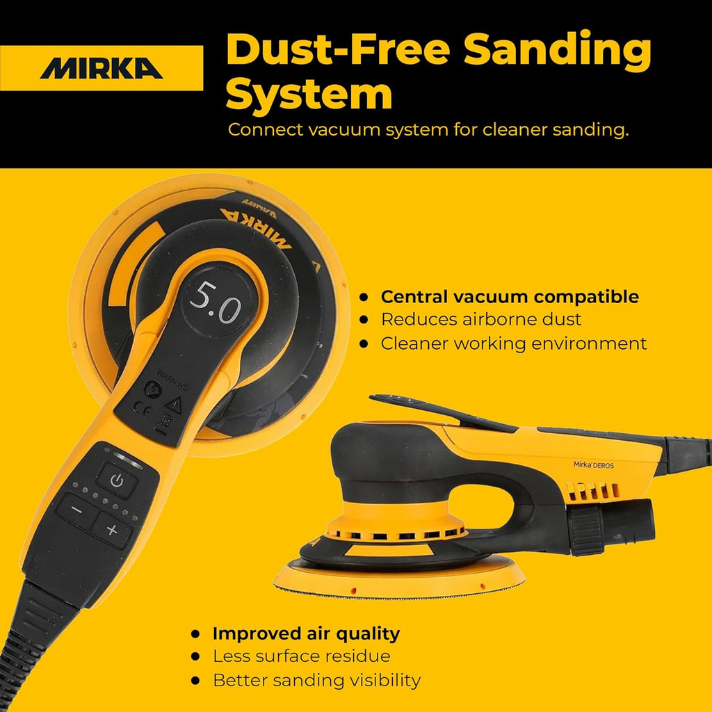 Mirka - sander - DEROS II 650X 6 inch 5.0mm orbit