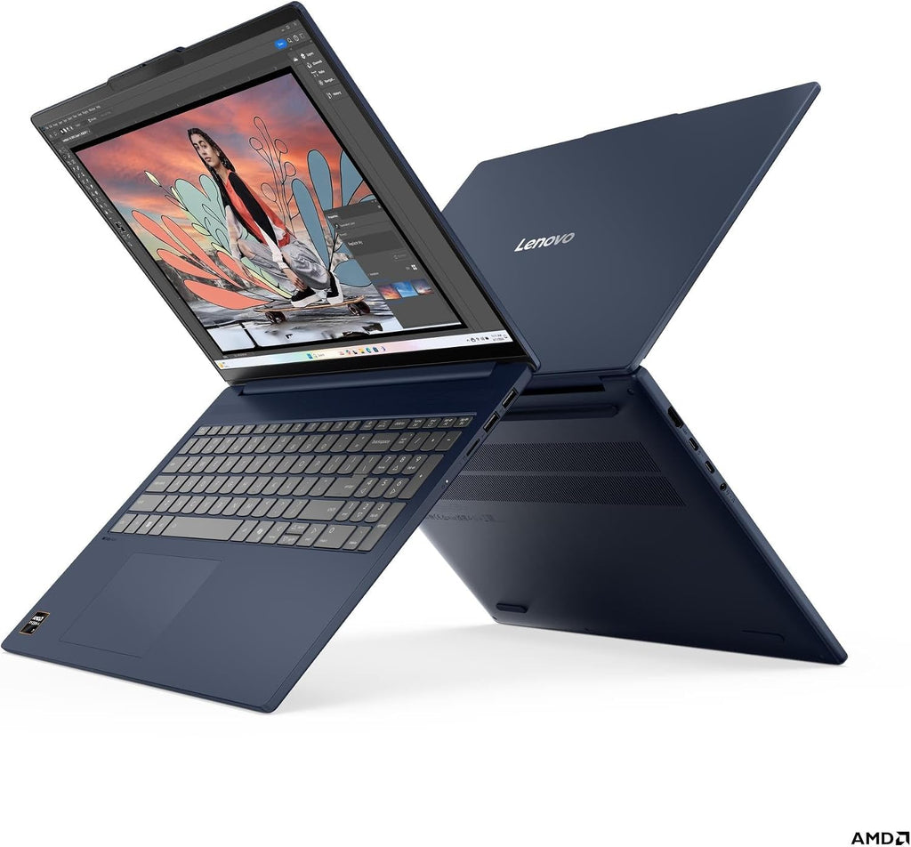 Lenovo IdeaPad Slim 5 16AKP10 2025 Laptop 16' WUXGA IPS Touchscreen 8-Core AMD Ryzen AI 7 350 64GB DDR5 2TB SSD AMD Radeon 860M Graphics Wi-Fi 7 Backlit Keyboard Win11 Home w/ONT 32GB USB