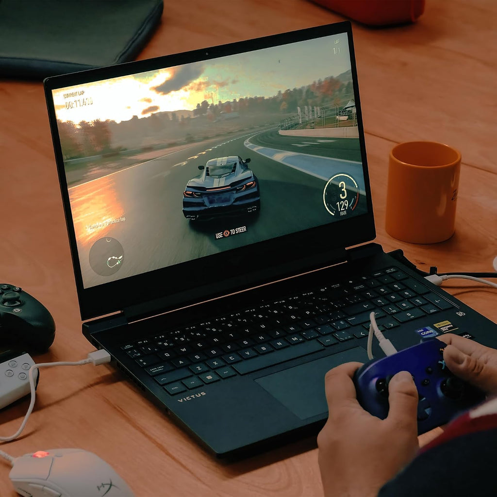 HP Victus 15 Gaming Laptop 15.6' FHD IPS 144Hz Intel 8-core i5-13420H (>i7-12650H) 32GB DDR4 1TB SSD GeForce RTX 3050 Backlit USB-C DTS:X Ultra Wi-Fi6 Win11Pro ICP Hub