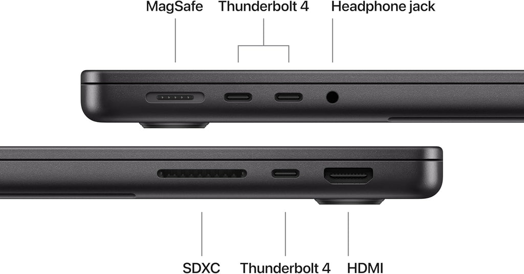 2025 Apple MacBook Pro with Apple M5 chip (14-inch, 16GB RAM, 1TB SSD Storage) Space Black (Renewed)