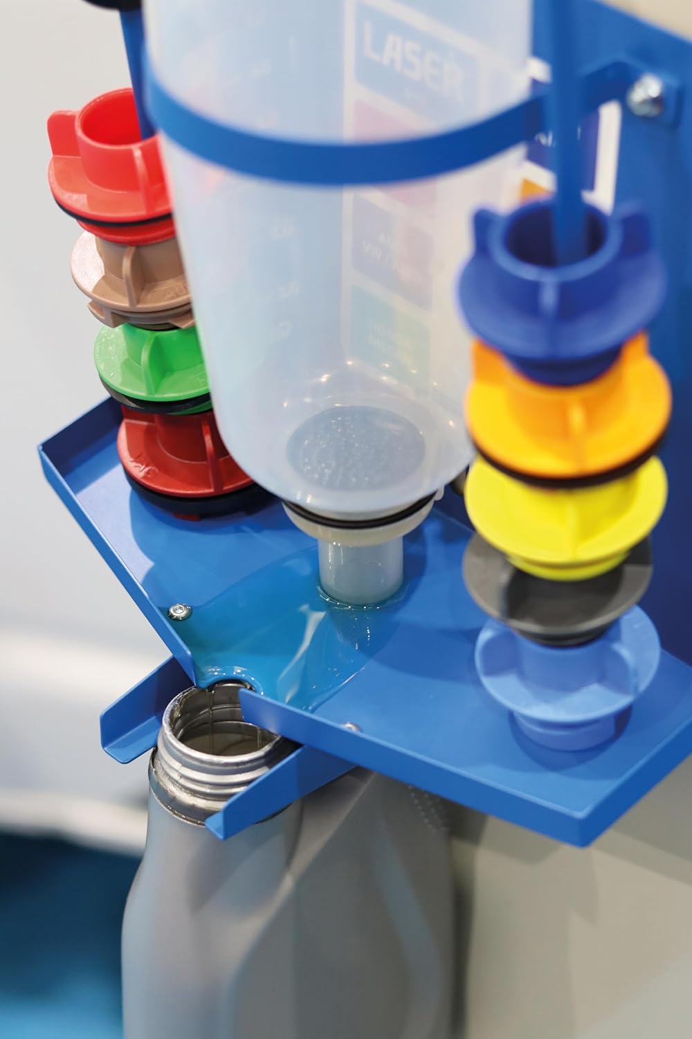 Laser 9113 Oil Drain Storage Station - Magnetic