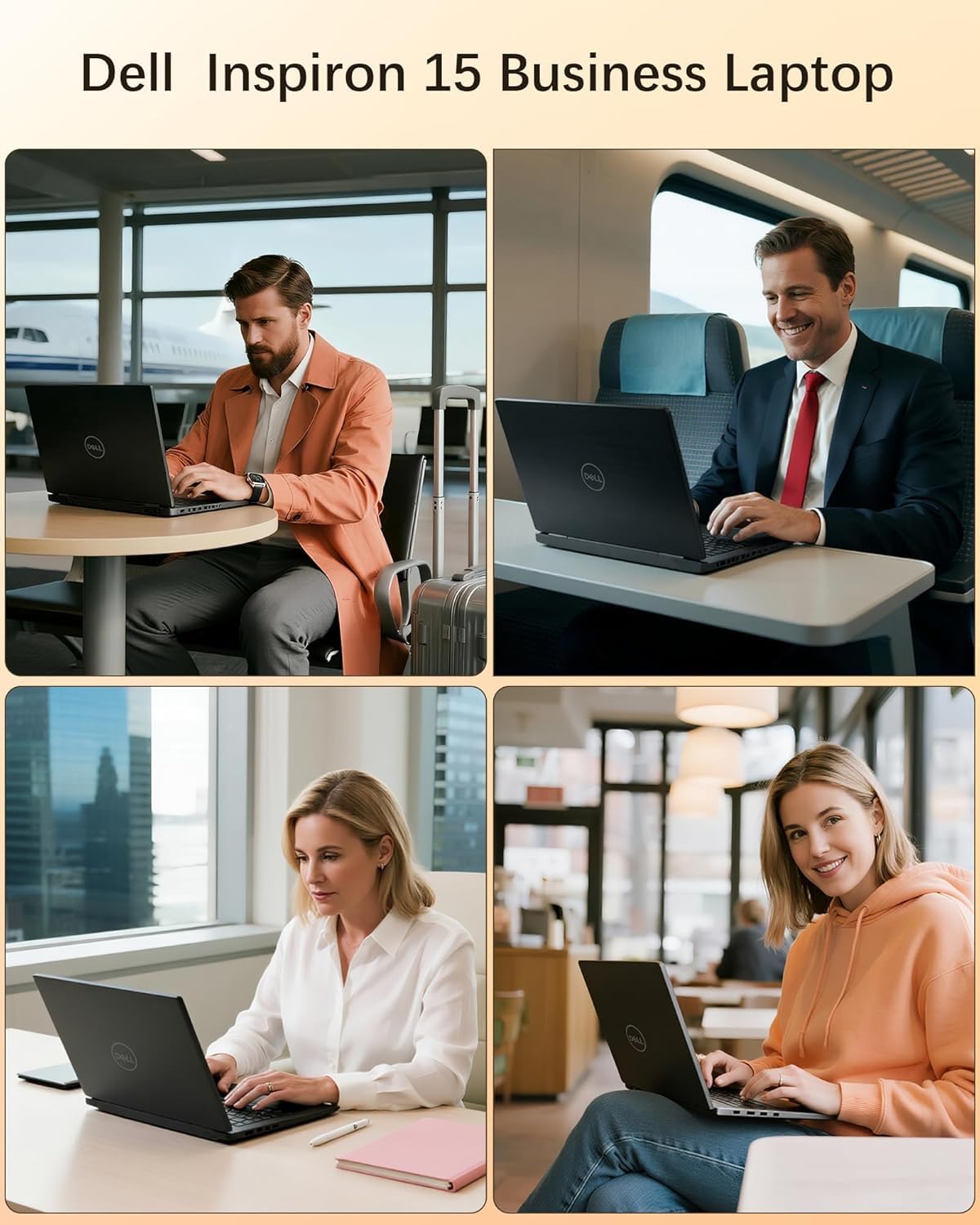 Dell Inspiron 15.6' FHD Touchscreen Laptop, 13th Gen Intel Core i5 (Beat i7-1250U), 16GB RAM, 1.5TB Storage (1TB PCIe SSD + 512GB External), Anti-Glare, Win 11 with MS Office, Long Battery Life