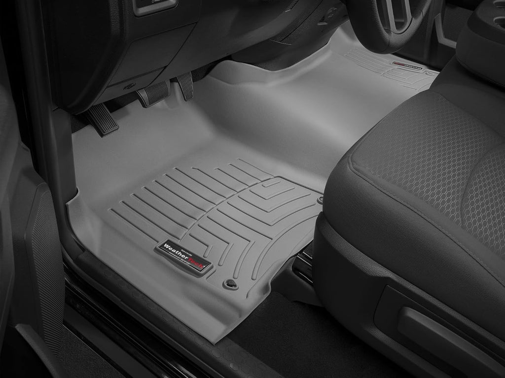 Weathertech Custom Fit FloorLiners for RAM Ram 1500 Classic, Ram 2500/3500, Ram 2500/3500-1st Row - Over The Hump (464641), Grey