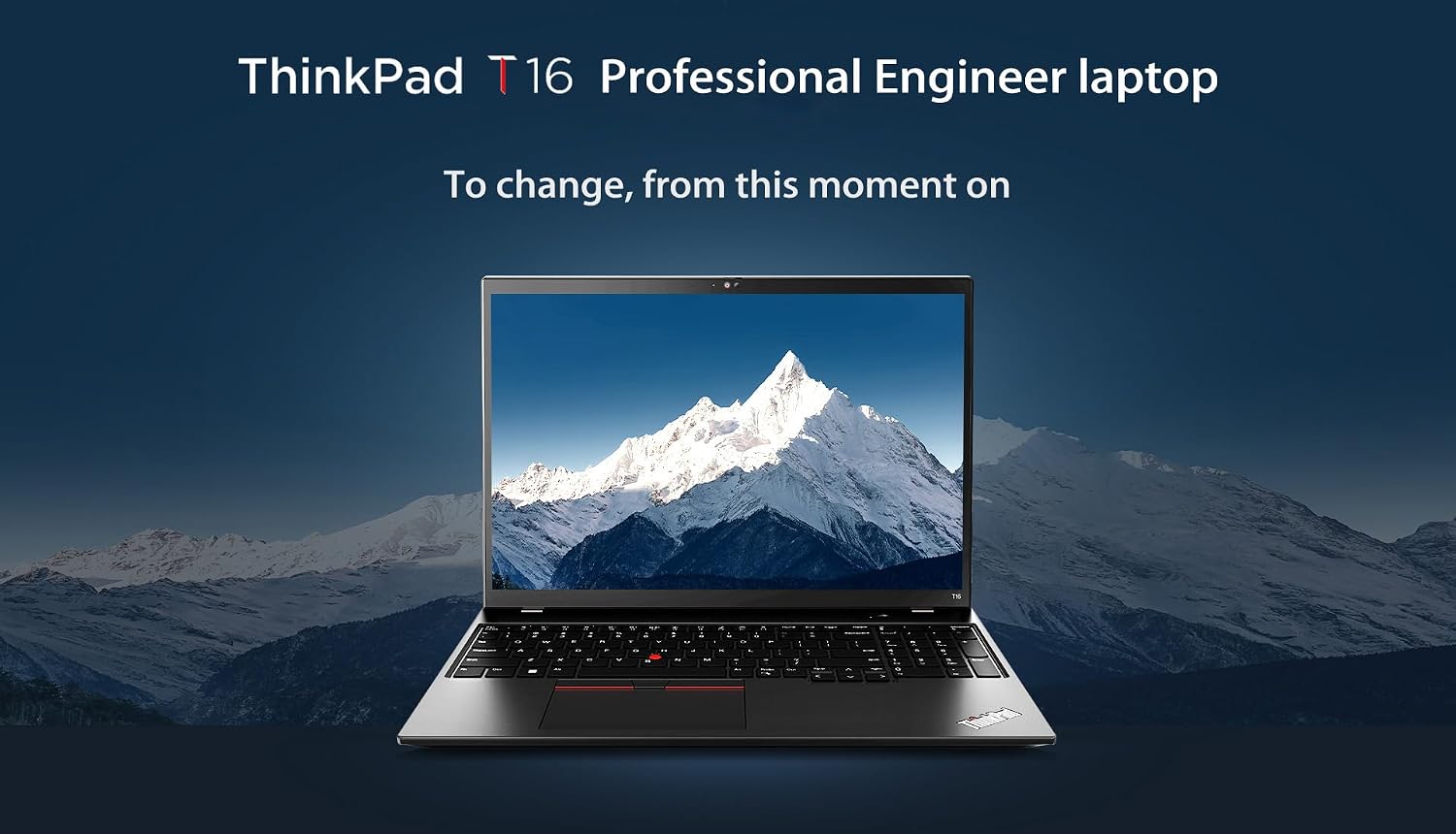 Lenovo ThinkPad T16 Business Laptop (16' FHD+ Anti-glare, 10-Core i7-1355U, 32GB DDR5 RAM, 1TB SSD), Fingerprint, Webcam w/Shutter, 2x Thunderbolt 4, Ethernet, Wi-Fi 6E, Win 11 Pro w/ AI Copilot