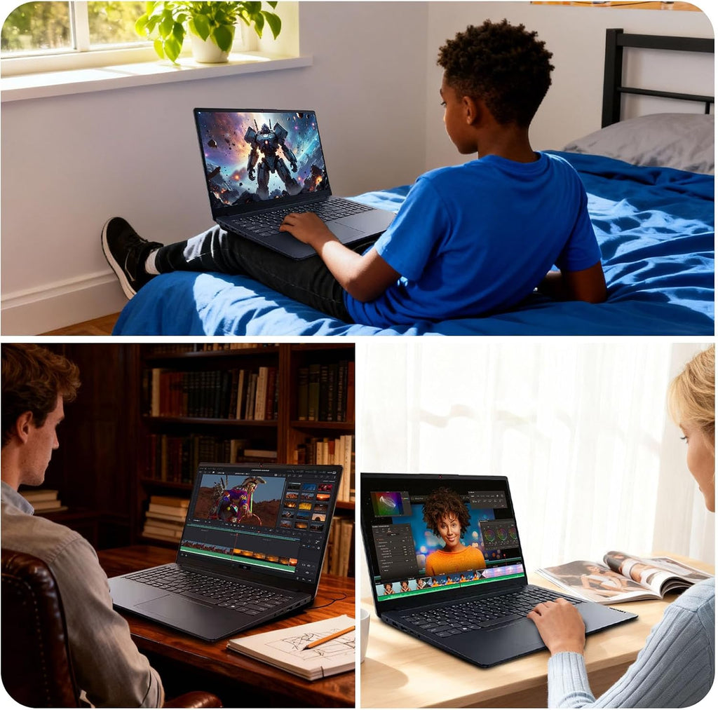 Lenovo 2026 Ideapad 1i 15 Inch Touchscreen Laptop Computer, 15.6' FHD IPS Touch Screen Laptop, Intel Core i5-1335U (10-Cores, >i7-1255U), Windows 11 Pro 16GB RAM 1TB SSD, 10-Key Number Pad, wYGYTE
