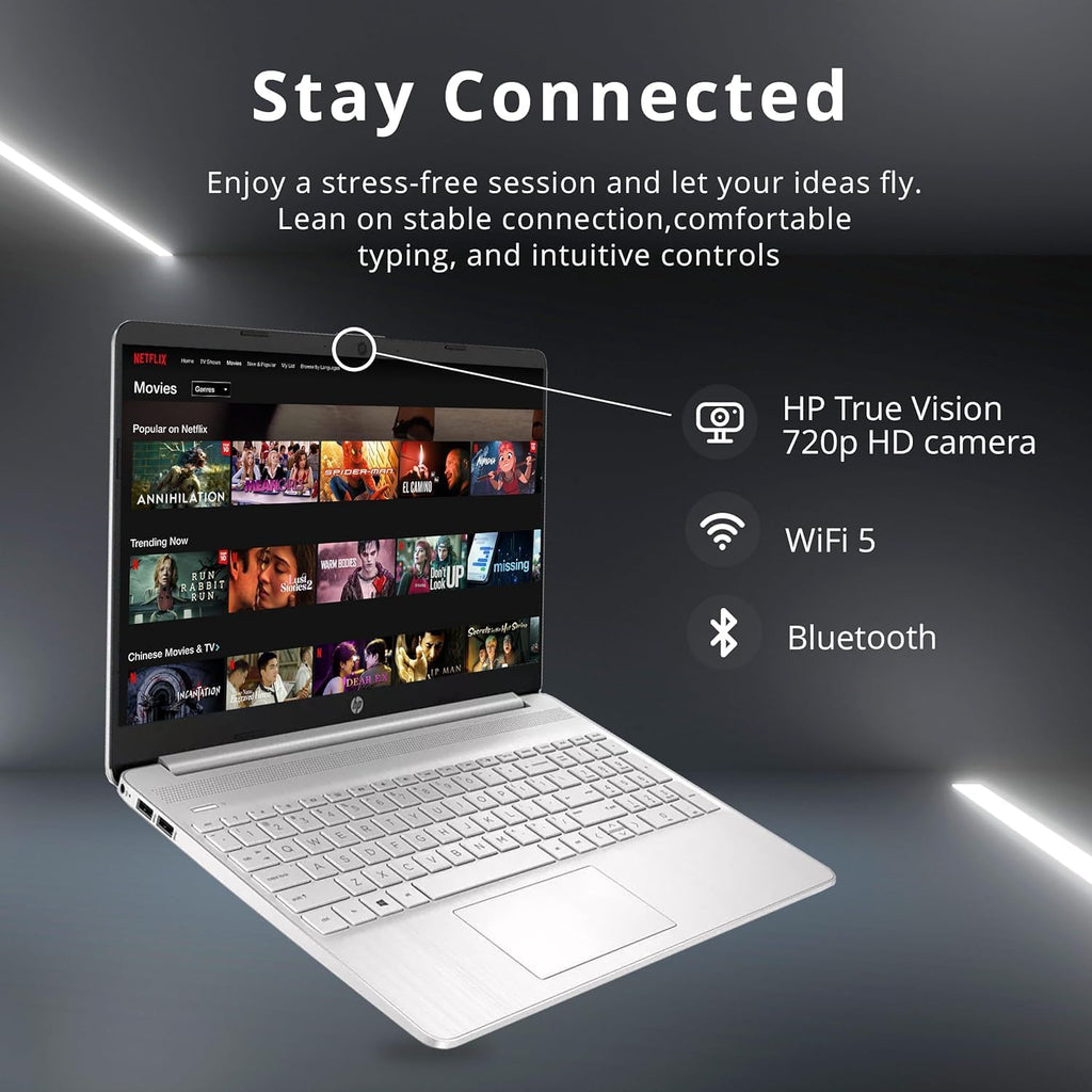 HP 17.3 Touchscreen Laptop Computer, 17 Inch HD+ Touch Screen Laptop, AMD Ryzen 3, Windows 11, 8GB DDR5 RAM, 512GB SSD, 10-Key Number Pad