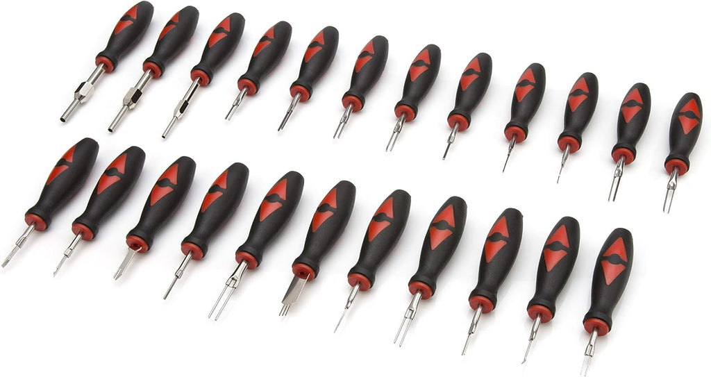 Steelman 23-Piece Universal Terminal Tool Kit for Auto Technicians, Safely Remove Wires from Terminal Block Without Damage, Variety of Blade Styles