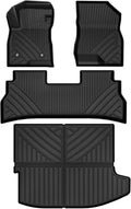 YITAMOTOR Floor Mats Fit for 2024 2025 2026 Chevrolet Trax ACTIV/LS/LT/RS, TPE All Weather Custom Fit Floor Liners & Cargo Mat for Chevy Trax Accessories, Automotive 1st & 2nd Row Car Mats Set, Black