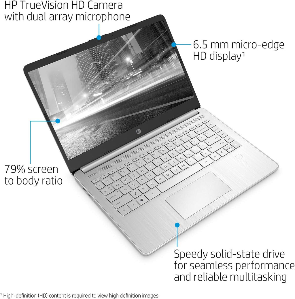 HP 15.6 inch Laptop, Intel Core i5-1135G7 Processor, 15.6' FHD Anti-Glare LED Display, HDMI, Wi-Fi and Bluetooth, Lightweight Design, Fast Charge, Windows 11 Home (16GB RAM | 256GB SSD)