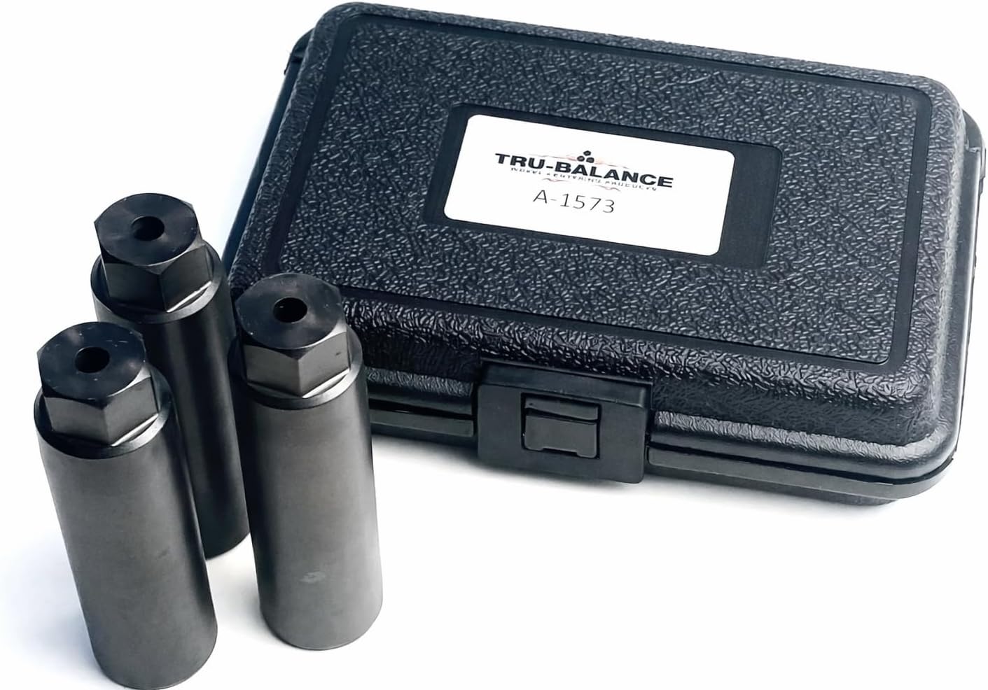 TRU-BALANCE A-1573 Wheel Centering Tool Set for Semi Trucks, Drive & Steer Axles, Eliminates Vibration & Uneven Tire Wear
